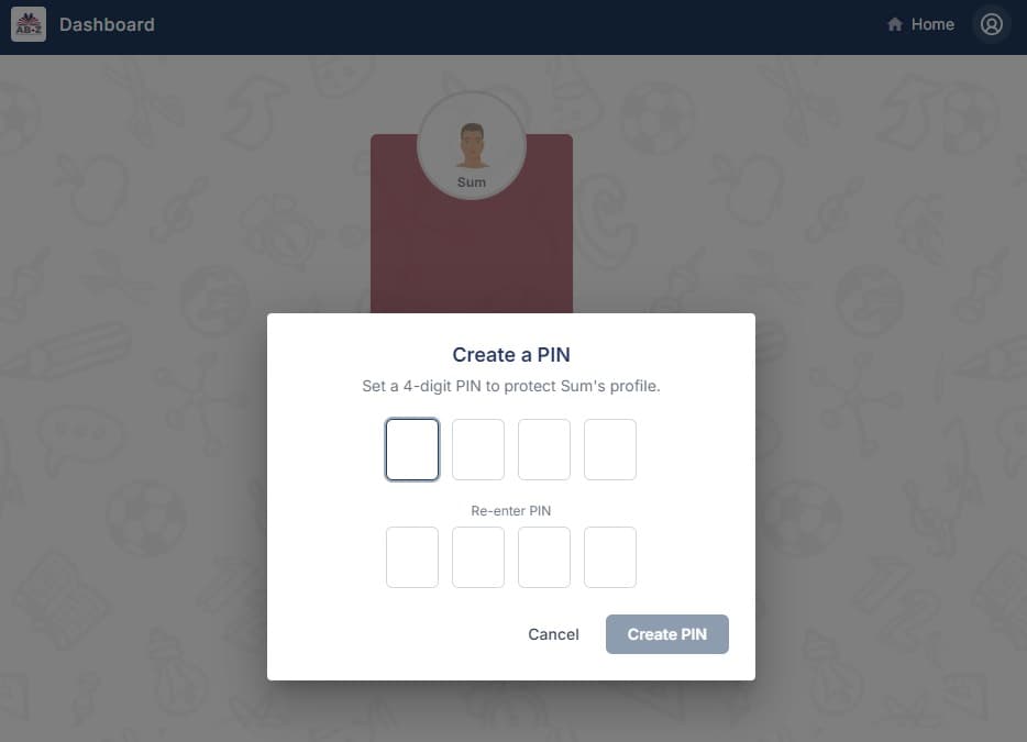 Create a PIN
